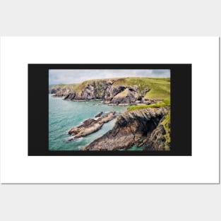 Wonderful Coastal Scenery - Ceibwr Bay, Pembrokeshire Posters and Art